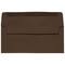 JAM Paper #10 Business Premium Chocolate Brown Straight Flap Envelopes, 50ct.